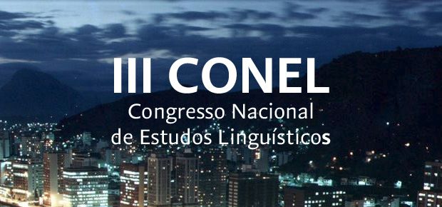 III CONEL - Congresso Nacional de Estudos Lingusticos